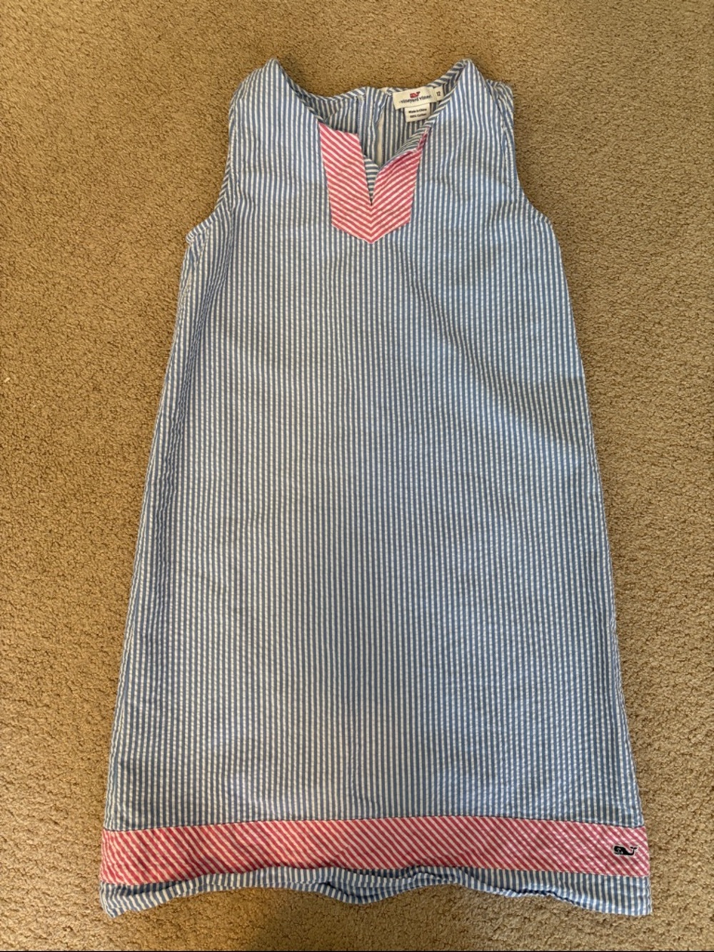 Vineyard Vines Seersucker Dress, 12